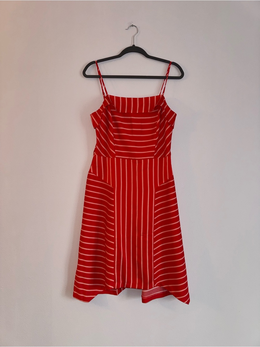 Banana Republic Red Striped Sundress